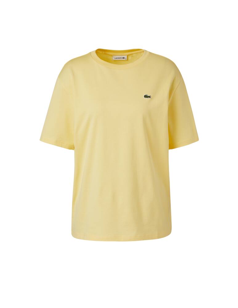 rinascente Lacoste T-shirt girocollo in cotone - giallo