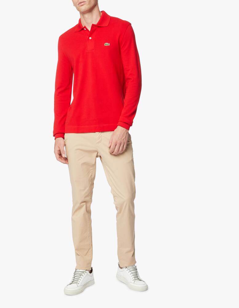 rinascente Lacoste Heritage long sleeve polo shirt