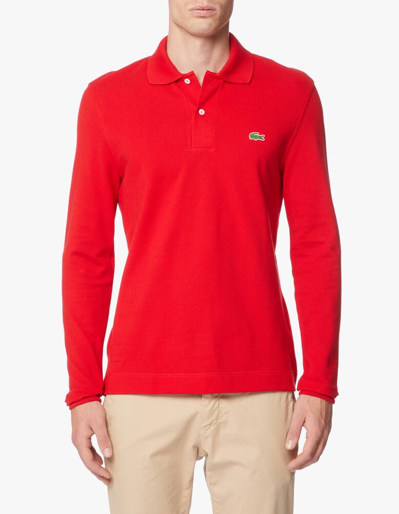rinascente Lacoste Heritage long sleeve polo shirt