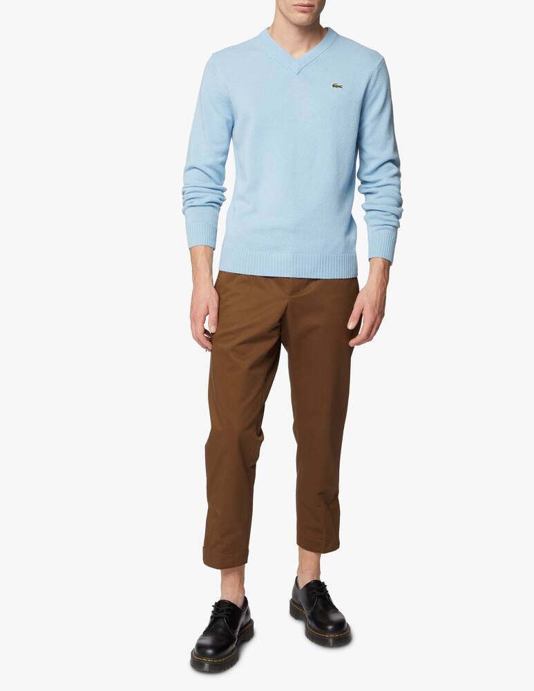 rinascente Lacoste Maglione scollo a v in lana