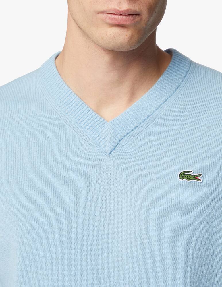 rinascente Lacoste Maglione scollo a v in lana