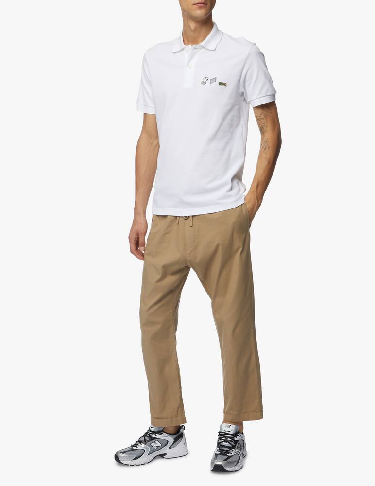 rinascente Lacoste Peanuts short sleeve polo shirt