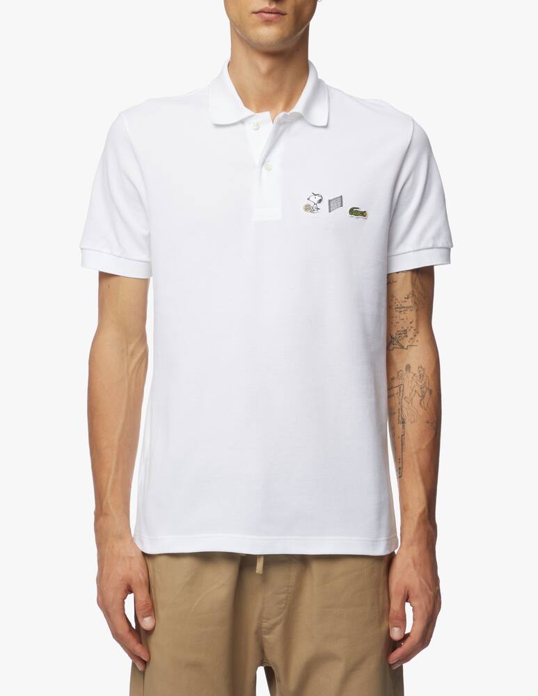 rinascente Lacoste Peanuts short sleeve polo shirt