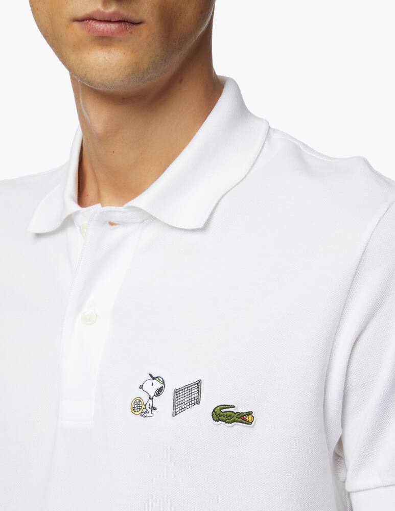 rinascente Lacoste Peanuts short sleeve polo shirt