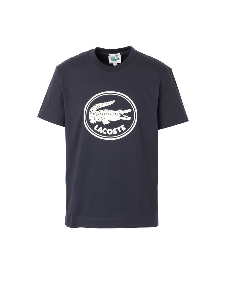 Lacoste Maglietta cocco floccato - blu - immagine 5 Lacoste Maglietta cocco floccato - blu - immagine 5