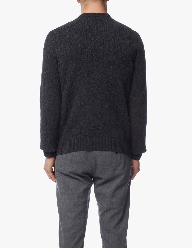 rinascente Lacoste Maglione girocollo trecce in lana