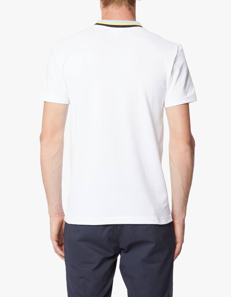 rinascente Lacoste Maglietta girocollo con logo e bordini