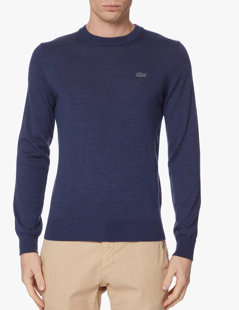 rinascente Lacoste Maglione girocollo in lana merino