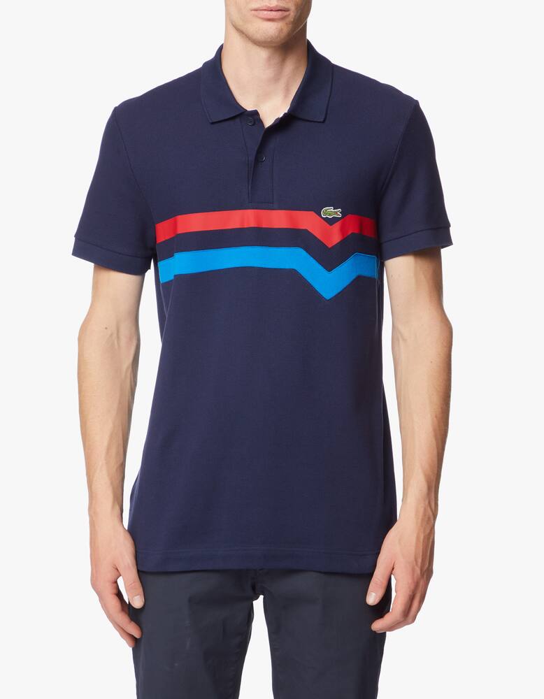 rinascente Lacoste Polo manica corta a righe