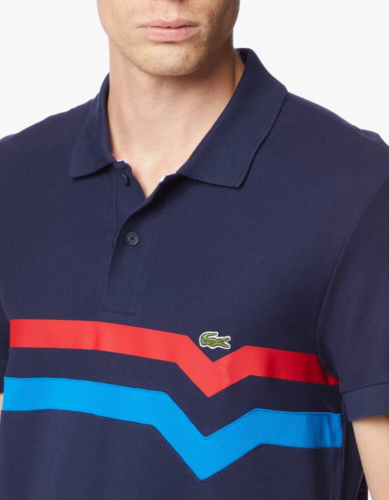 rinascente Lacoste Polo manica corta a righe