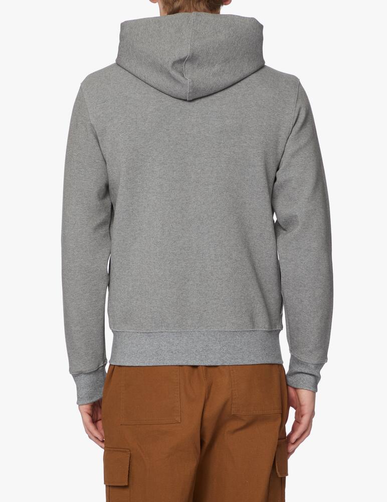 rinascente Lacoste Logo neoprene full zip sweatshirt