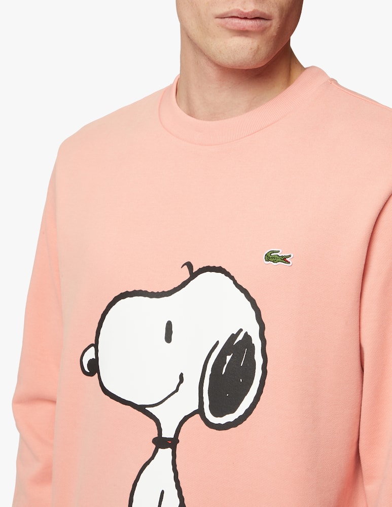 rinascente Lacoste Snoopy sweatshirt