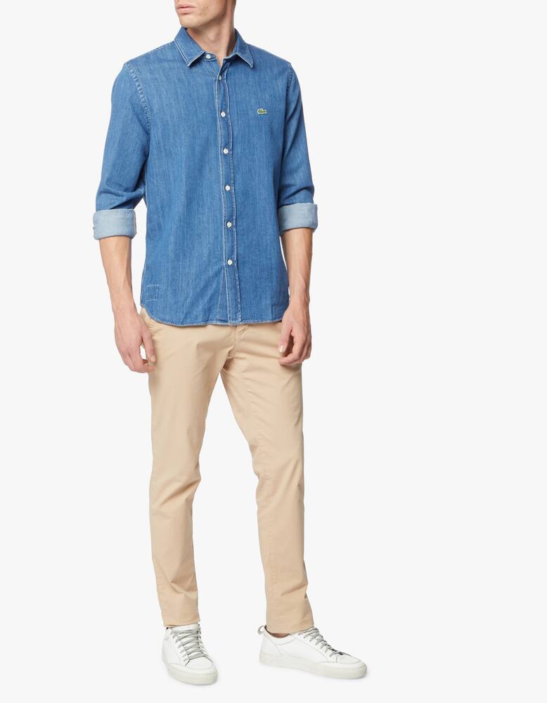 rinascente Lacoste Denim shirt