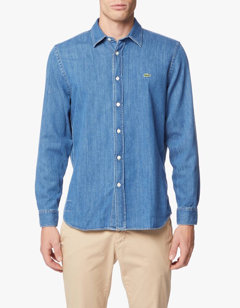 rinascente Lacoste Denim shirt