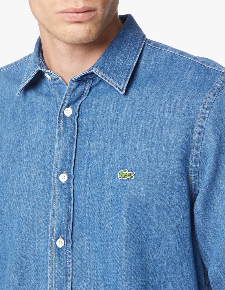 rinascente Lacoste Denim shirt