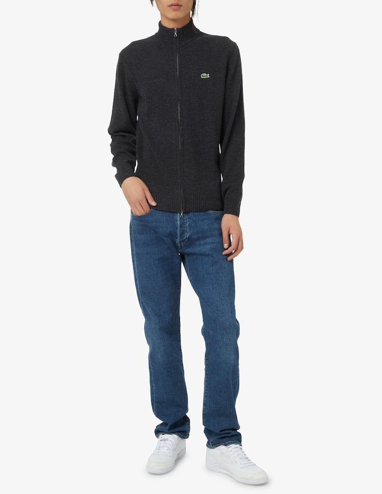 rinascente Lacoste Maglia di lana full zip - Grigio