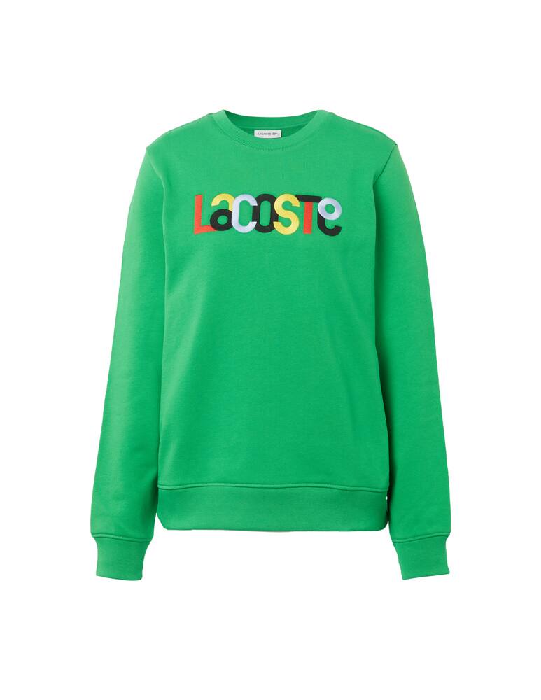 rinascente Lacoste Felpa girocollo in cotone con logo