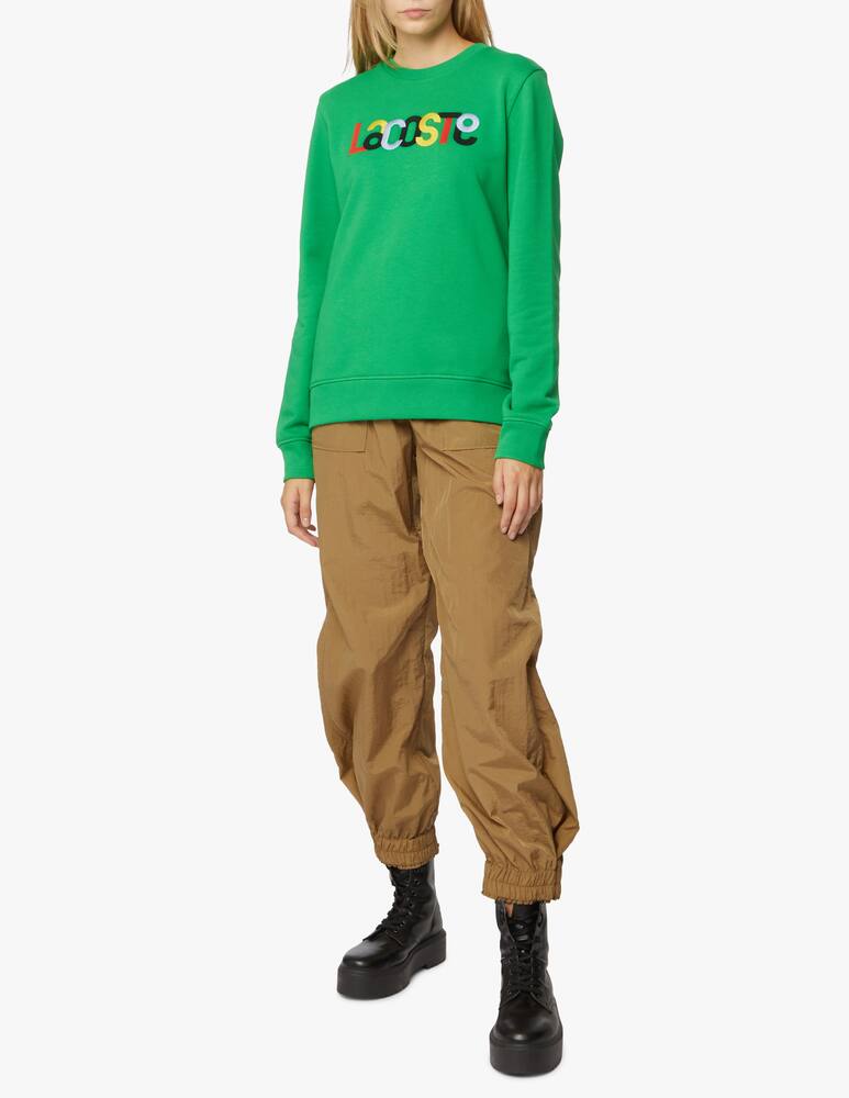 rinascente Lacoste Felpa girocollo in cotone con logo