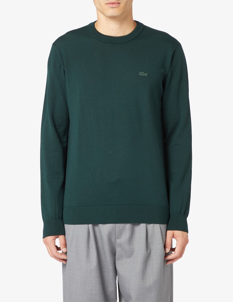 Lacoste Maglia girocollo in lana - immagine 1 Lacoste Maglia girocollo in lana - immagine 1