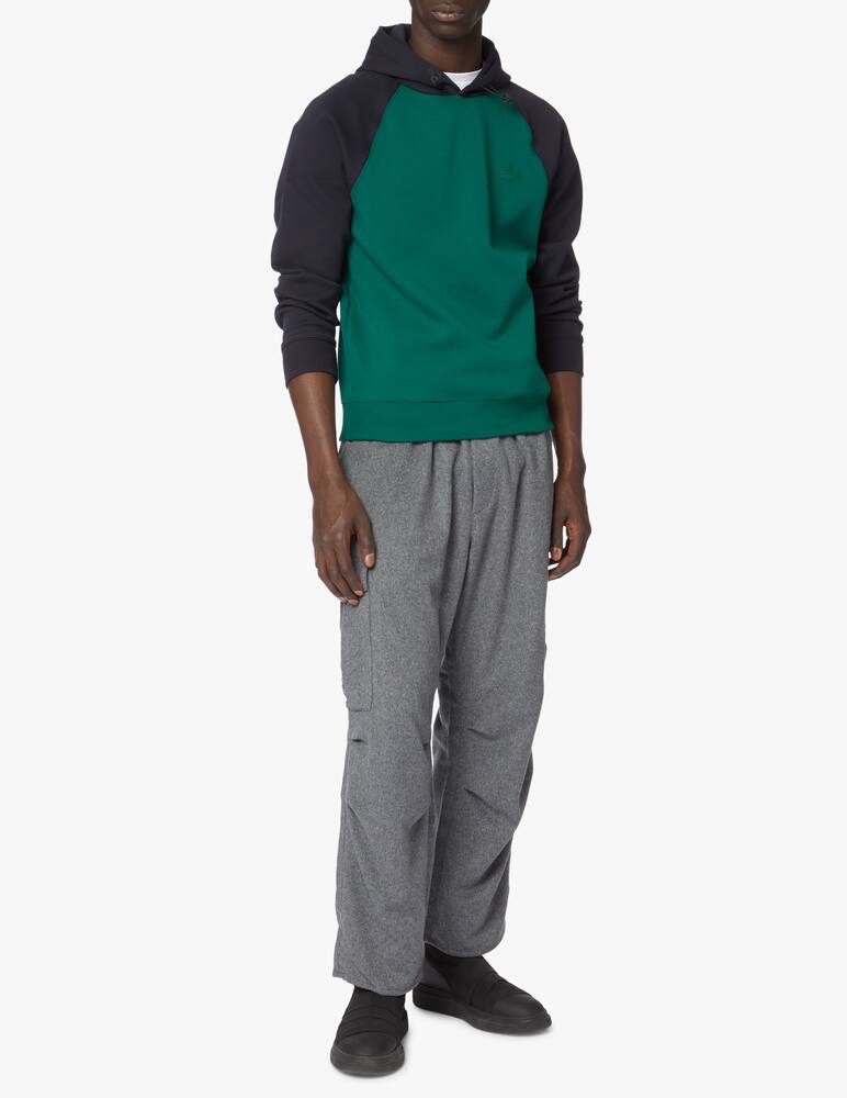 rinascente Lacoste Felpa con cappuccio bicolor neoprene