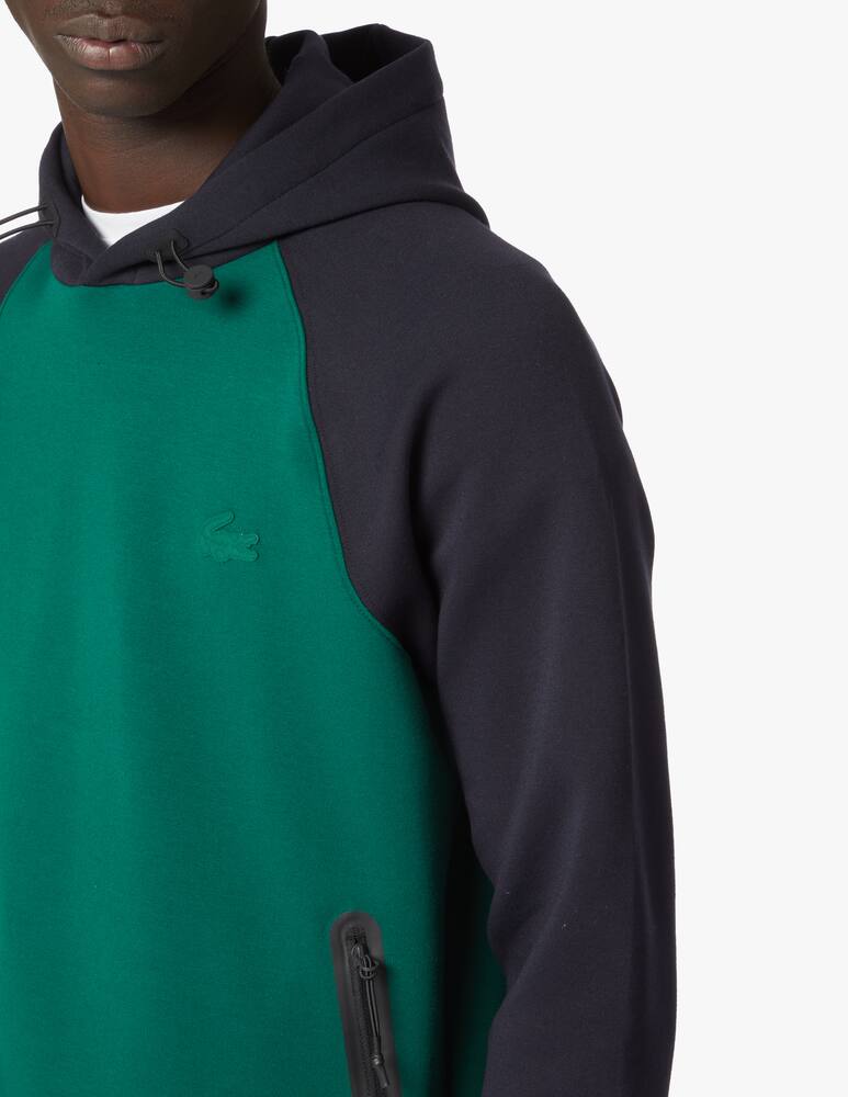 rinascente Lacoste Felpa con cappuccio bicolor neoprene