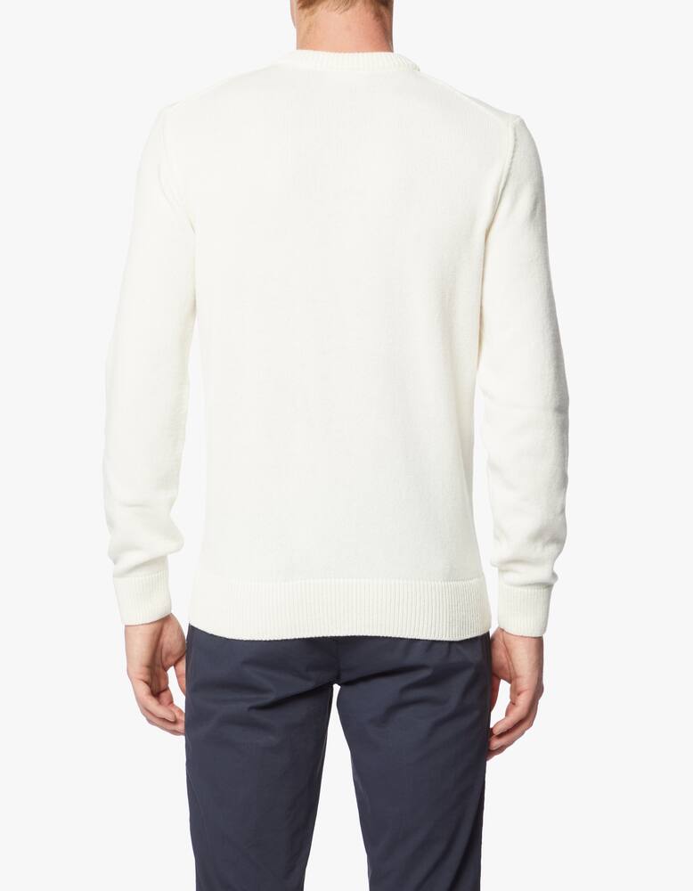 rinascente Lacoste Striped wool roundneck sweater