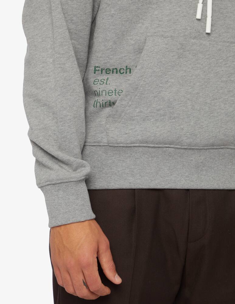 rinascente Lacoste Big logo 1933 hoodie - Grey