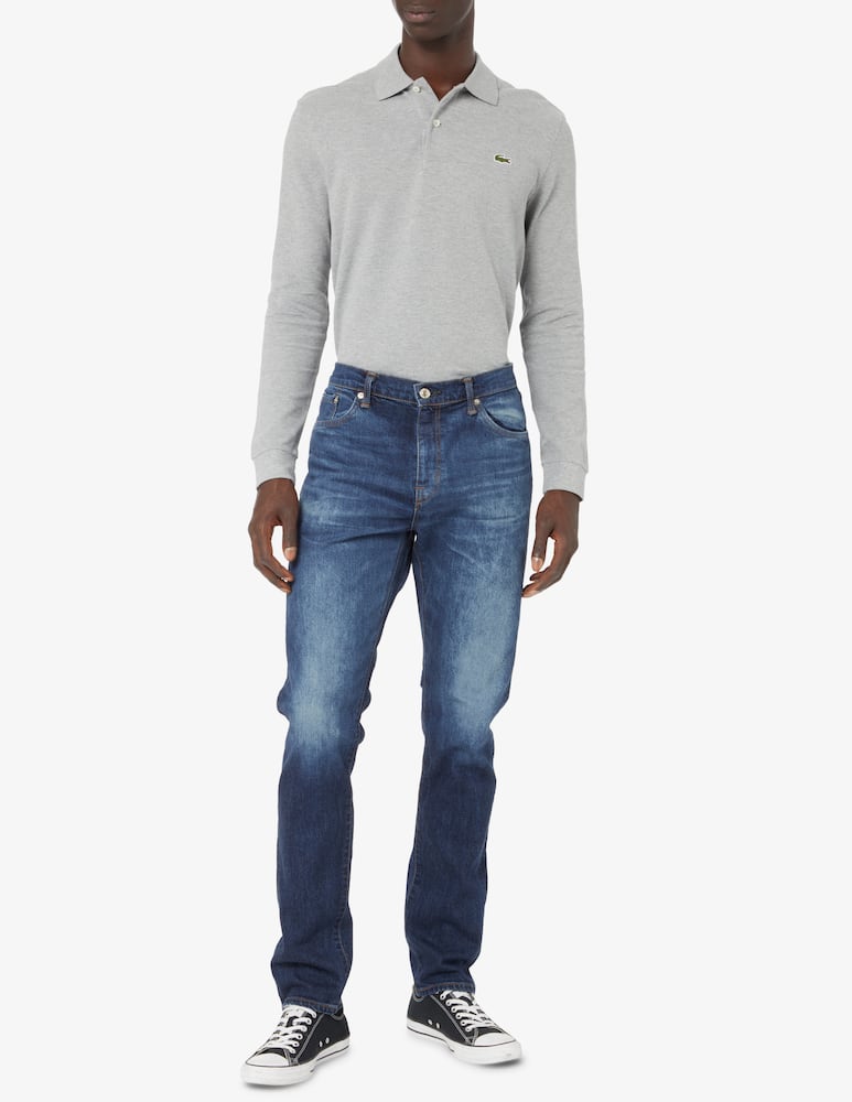 rinascente Lacoste Polo manica lunga classic - Grigio