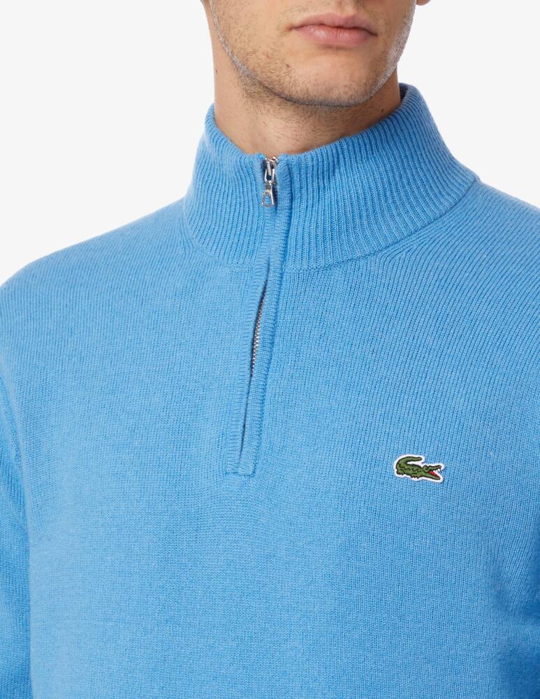 rinascente Lacoste Mzip wool sweater - Light blue