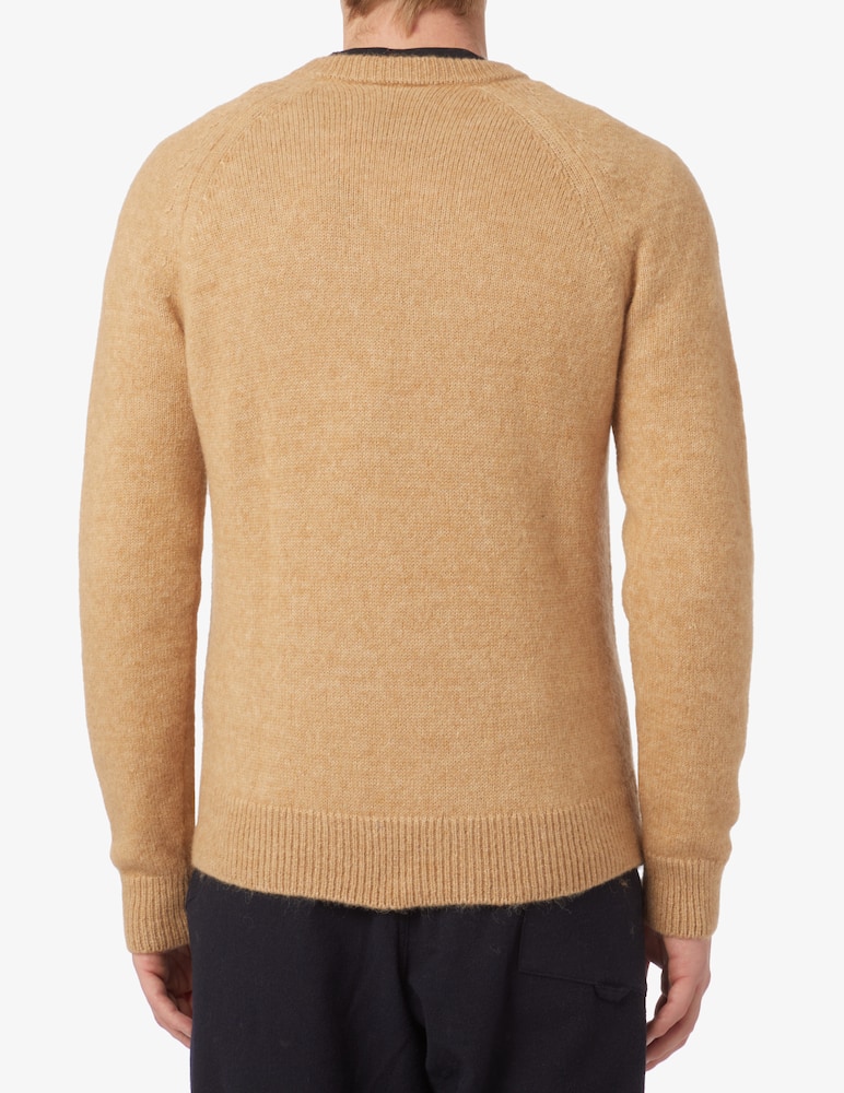 rinascente Lacoste Maglia girocollo in alpaca con logo - Nero