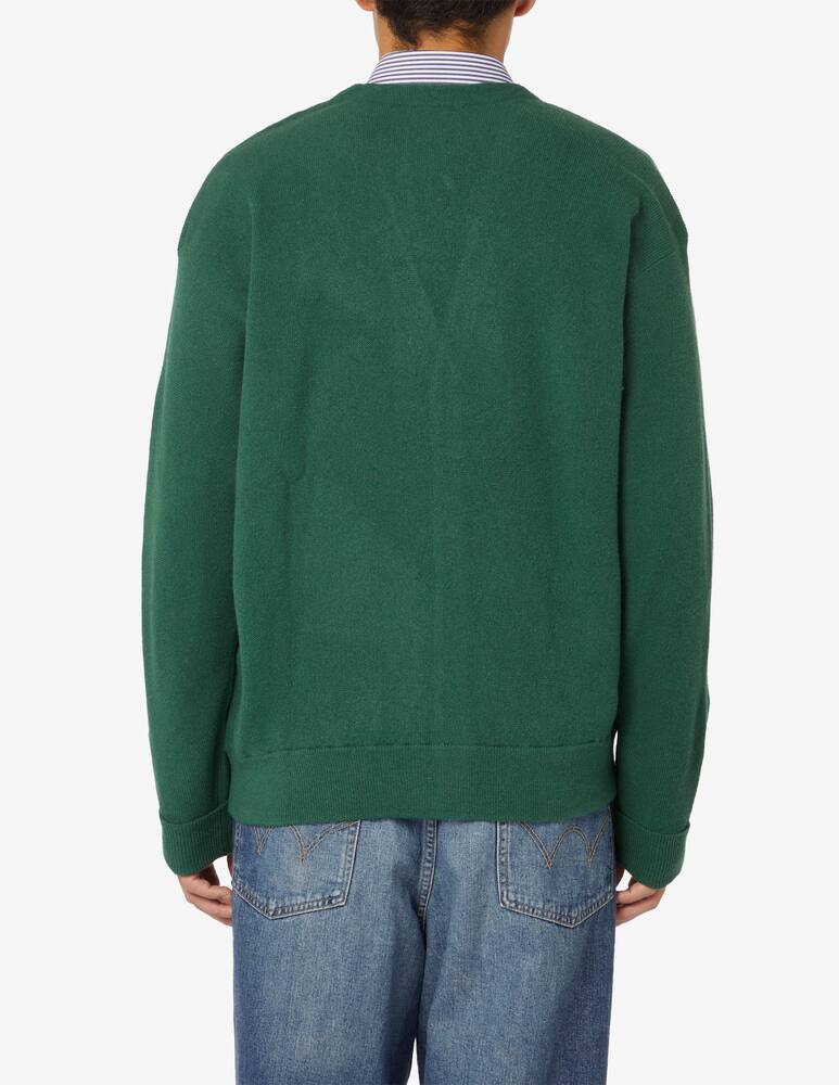 rinascente Lacoste Cardigan piping 100 lana relax