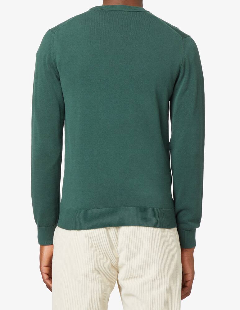 Lacoste Basic cotton sweater - Green - picture 3 Lacoste Basic cotton sweater - Green - picture 3