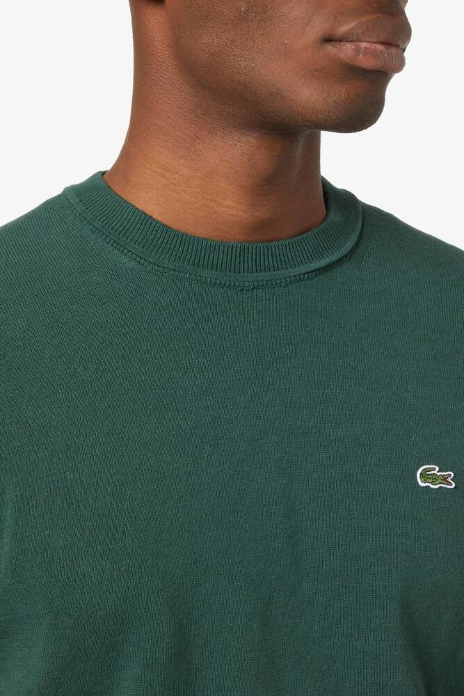 Lacoste Basic cotton sweater - Green - picture 4 Lacoste Basic cotton sweater - Green - picture 4