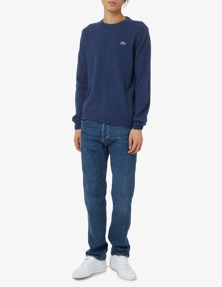 rinascente Lacoste Maglia girocollo misto lana - Blu