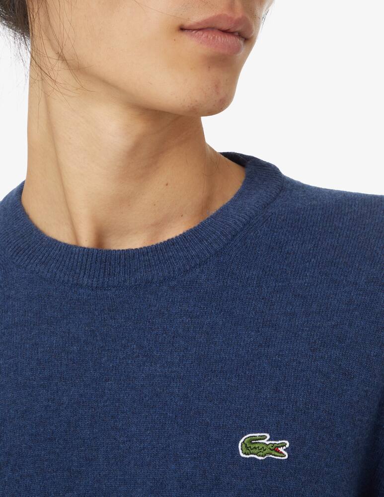 rinascente Lacoste Maglia girocollo misto lana - Blu