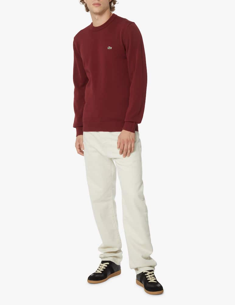 rinascente Lacoste Maglia girocollo cotone basic - Rosso