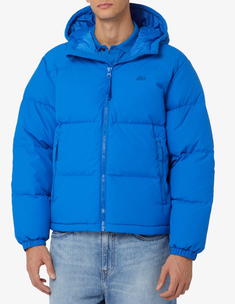 Lacoste Piumino con logo - Blu - immagine 1 Lacoste Piumino con logo - Blu - immagine 1