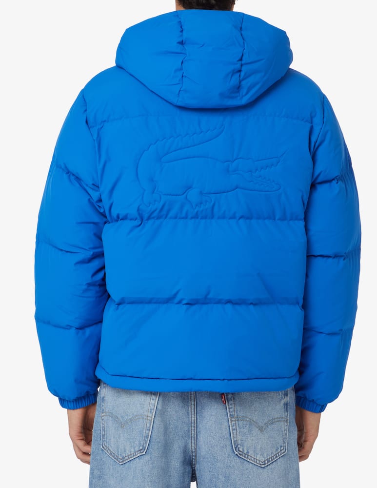 rinascente Lacoste Logo puffer jacket - Blue