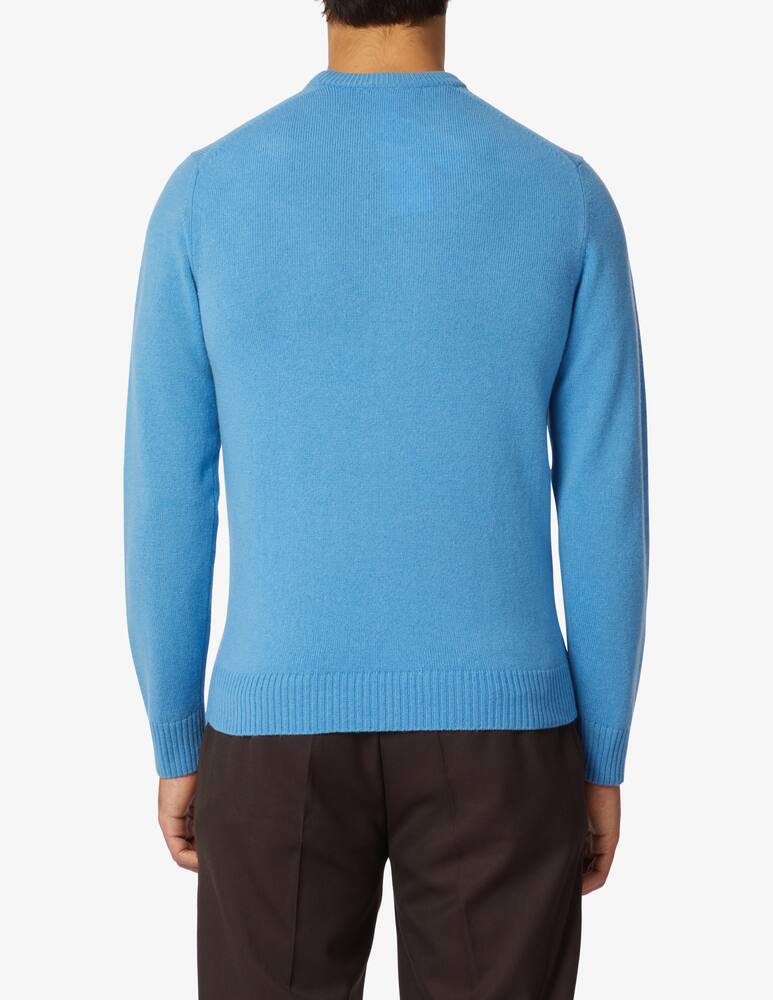 rinascente Lacoste Wool crew neck sweater - Light blue