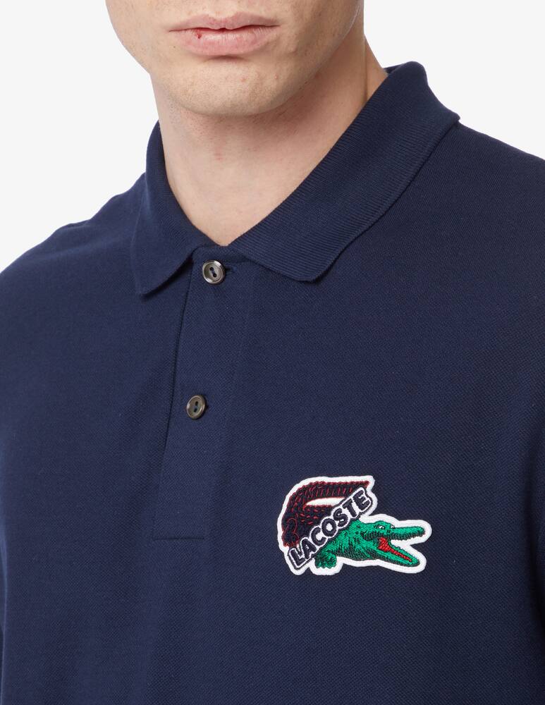rinascente Lacoste Multi cocodrile short sleeve polo - Blue
