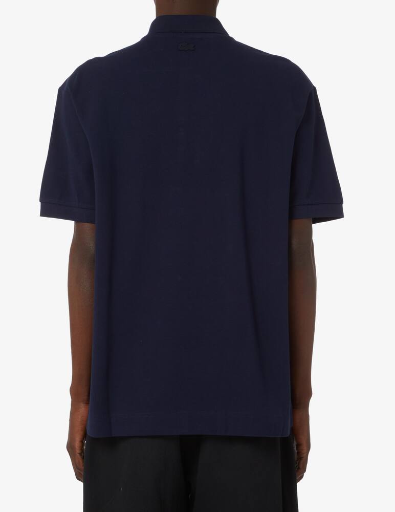 rinascente Lacoste Polo manica corta logo flame  - Blu