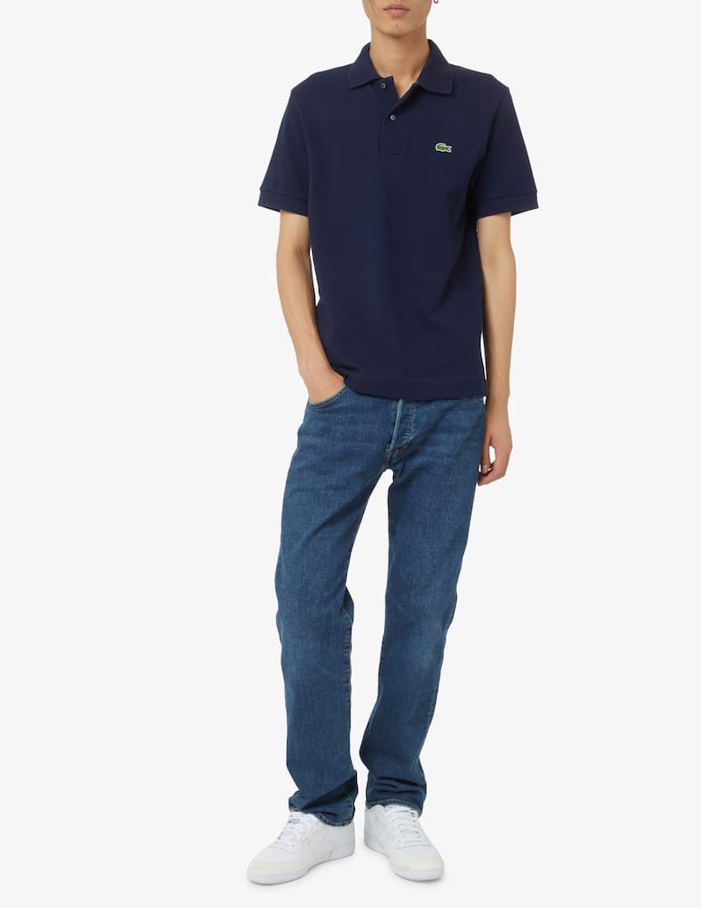 rinascente Lacoste Classic fit organic short sleeve polo - Blue
