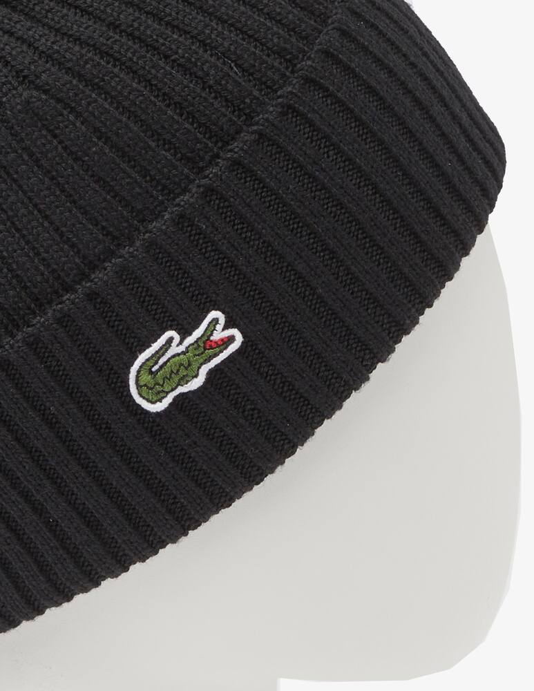 rinascente Lacoste Cappello in lana - Nero