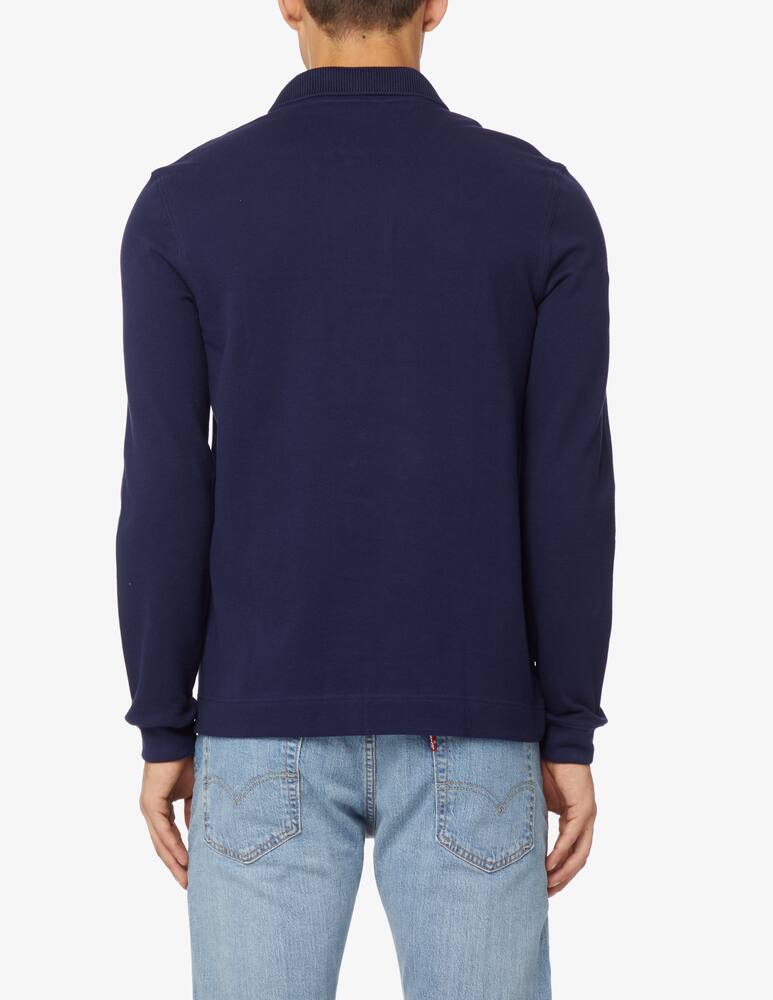 rinascente Lacoste Polo manica lunga classic fit organic - Blu