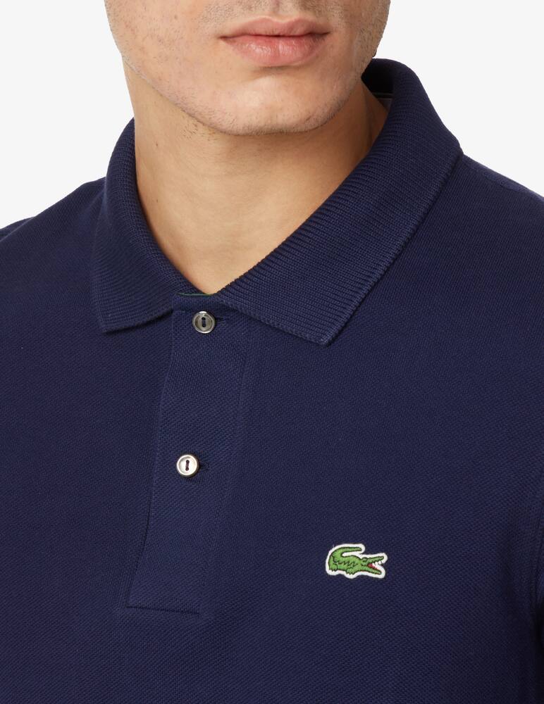 rinascente Lacoste Polo manica lunga classic fit organic - Blu