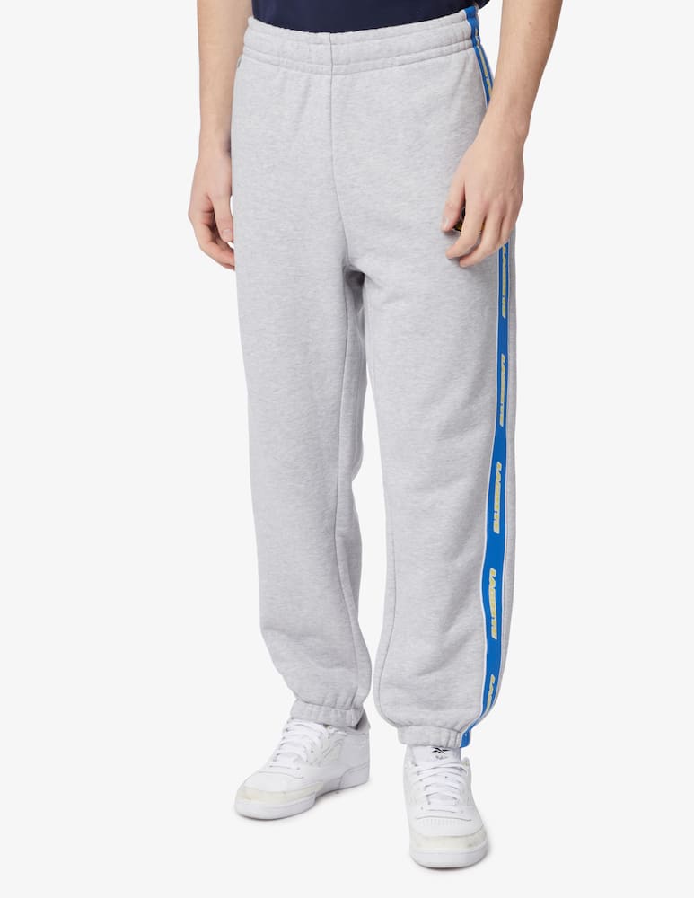 rinascente Lacoste Pantalone felpa multi patch  - Grigio