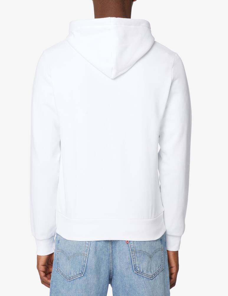 rinascente Lacoste Cotton hoodie - White