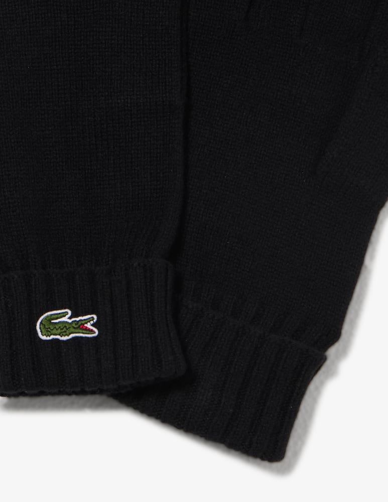 Lacoste Wool knit gloves - picture 3 Lacoste Wool knit gloves - picture 3