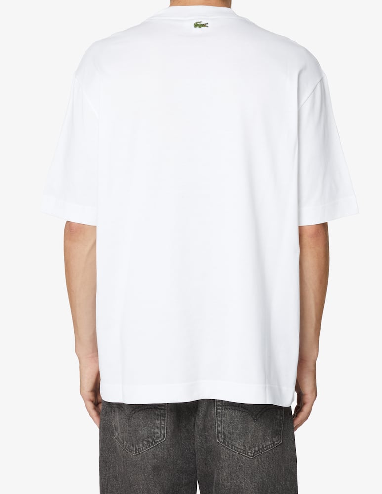 rinascente Lacoste Maglietta manica corta girocollo logo grande