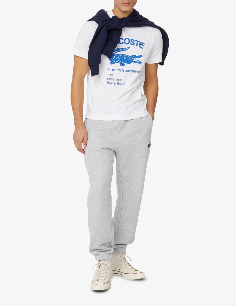 rinascente Lacoste 1933 big logo t-shirt - White